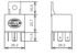 933332167 by HELLA - Micro Plug Relay