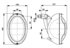 996361461 by HELLA - Worklight Oval 100 H3 12V FL LDS