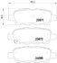 355010241 by HELLA - Disc Brake Pad Set