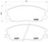 355010451 by HELLA - Disc Brake Pad Set