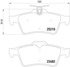 355015741 by HELLA - Disc Brake Pad Set