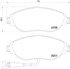 355015921 by HELLA - Disc Brake Pad Set