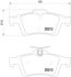 355015761 by HELLA - Disc Brake Pad Set