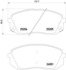 355015841 by HELLA - Disc Brake Pad Set