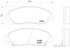 355016511 by HELLA - Disc Brake Pad Set