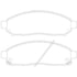 HELLA 355016121 Disc Brake Pad Set Disc Brake Pad Set