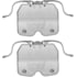 355201431 by HELLA - Disc Brake Caliper Hardware Kit