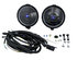 004700771 by HELLA - Rallye 1000 Black Magic Halogen Driving Lamp Kit H2 12V 55W