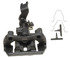 FRC10395 by RAYBESTOS - Brake Parts Inc Raybestos R-Line Remanufactured Semi-Loaded Disc Brake Caliper and Bracket Assembly