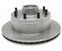 6024R by RAYBESTOS - Brake Parts Inc Raybestos R-Line Disc Brake Rotor and Hub Assembly