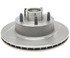 6072R by RAYBESTOS - Brake Parts Inc Raybestos R-Line Disc Brake Rotor and Hub Assembly