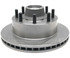 6163R by RAYBESTOS - Brake Parts Inc Raybestos R-Line Disc Brake Rotor and Hub Assembly