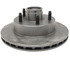6865R by RAYBESTOS - Brake Parts Inc Raybestos R-Line Disc Brake Rotor and Hub Assembly