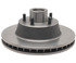 7012R by RAYBESTOS - Brake Parts Inc Raybestos R-Line Disc Brake Rotor and Hub Assembly