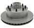 7024R by RAYBESTOS - Brake Parts Inc Raybestos R-Line Disc Brake Rotor and Hub Assembly