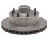 7040R by RAYBESTOS - Brake Parts Inc Raybestos R-Line Disc Brake Rotor and Hub Assembly