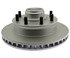 56263FZN by RAYBESTOS - Brake Parts Inc Raybestos Element3 Coated Disc Brake Rotor and Hub Assembly