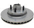 66017R by RAYBESTOS - Brake Parts Inc Raybestos R-Line Disc Brake Rotor and Hub Assembly