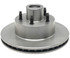 66193R by RAYBESTOS - Brake Parts Inc Raybestos R-Line Disc Brake Rotor and Hub Assembly
