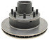 66295R by RAYBESTOS - Brake Parts Inc Raybestos R-Line Disc Brake Rotor and Hub Assembly