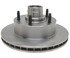 66455R by RAYBESTOS - Brake Parts Inc Raybestos R-Line Disc Brake Rotor and Hub Assembly