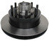 66527 by RAYBESTOS - Brake Parts Inc Raybestos Specialty - Truck Disc Brake Rotor and Hub Assembly