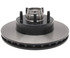 66597 by RAYBESTOS - Brake Parts Inc Raybestos Specialty - Truck Disc Brake Rotor and Hub Assembly