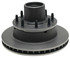66907R by RAYBESTOS - Brake Parts Inc Raybestos R-Line Disc Brake Rotor and Hub Assembly