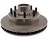 76452R by RAYBESTOS - Brake Parts Inc Raybestos R-Line Disc Brake Rotor and Hub Assembly