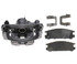 RC10096 by RAYBESTOS - Brake Parts Inc Raybestos R-Line Remanufactured Loaded Disc Brake Caliper and Bracket Assembly
