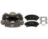 RC10840 by RAYBESTOS - Brake Parts Inc Raybestos R-Line Remanufactured Loaded Disc Brake Caliper and Bracket Assembly