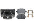 RC11028QS by RAYBESTOS - Brake Parts Inc Raybestos R-Line Remanufactured Loaded Disc Brake Caliper and Bracket Assembly