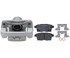 Raybestos RC12081 Disc Brake Caliper Raybestos R-Line Reman Loaded Caliper & Bracket Assy