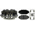 RC12116 by RAYBESTOS - Brake Parts Inc Raybestos R-Line Remanufactured Loaded Disc Brake Caliper and Bracket Assembly