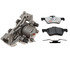 RC12548 by RAYBESTOS - Brake Parts Inc Raybestos R-Line Remanufactured Loaded Disc Brake Caliper and Bracket Assembly