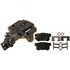 Raybestos RC12201 Disc Brake Caliper Raybestos R-Line Reman Loaded Caliper & Bracket Assy