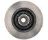 7032R by RAYBESTOS - Brake Parts Inc Raybestos R-Line Disc Brake Rotor and Hub Assembly