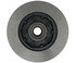 66032R by RAYBESTOS - Brake Parts Inc Raybestos R-Line Disc Brake Rotor and Hub Assembly