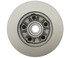 66672FZN by RAYBESTOS - Brake Parts Inc Raybestos Element3 Coated Disc Brake Rotor and Hub Assembly