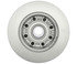 680681FZN by RAYBESTOS - Brake Parts Inc Raybestos Element3 Coated Disc Brake Rotor and Hub Assembly