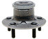 712121 by RAYBESTOS - Brake Parts Inc Raybestos R-Line Wheel Bearing and Hub Assembly