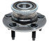 712163 by RAYBESTOS - Brake Parts Inc Raybestos R-Line Wheel Bearing and Hub Assembly