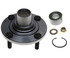 718503 by RAYBESTOS - Brake Parts Inc Raybestos R-Line Axle Bearing and Hub Assembly Repair Kit