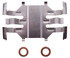 FRC12928C by RAYBESTOS - Brake Parts Inc Raybestos R-Line Remanufactured Semi-Loaded Coated Disc Brake Caliper and Bracket Assembly