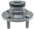 712033 by RAYBESTOS - Brake Parts Inc Raybestos R-Line Wheel Bearing and Hub Assembly