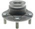 712118 by RAYBESTOS - Brake Parts Inc Raybestos R-Line Wheel Bearing and Hub Assembly