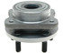 713122 by RAYBESTOS - Brake Parts Inc Raybestos R-Line Wheel Bearing and Hub Assembly