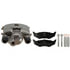 Raybestos RC10930 Disc Brake Caliper Raybestos R-Line Reman Loaded Caliper & Bracket Assy