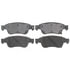 Raybestos PG D1287C Disc Brake Pad Set Brake Parts Inc Raybestos Element3 Overstock Ceramic Disc Brake Pad Set