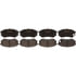 SP735TR by RAYBESTOS - Raybestos Specialty - Medium Duty Metallic Brake Pad Set